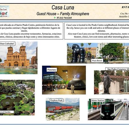 Casa Luna -Estrategica Ubicacion- Medellín Kültér fotó